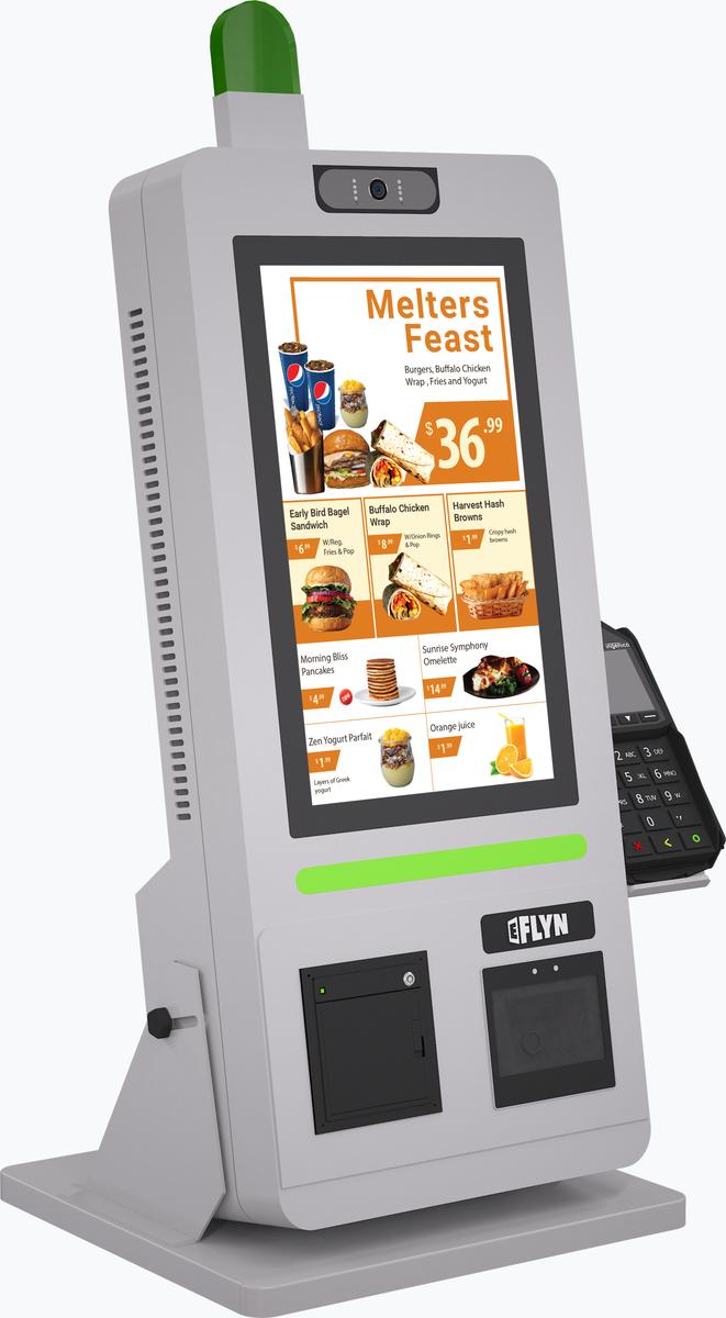 15.6" Flex QSR DONATION SHOPIFY FUNDRAISING with alert – countertop 7
