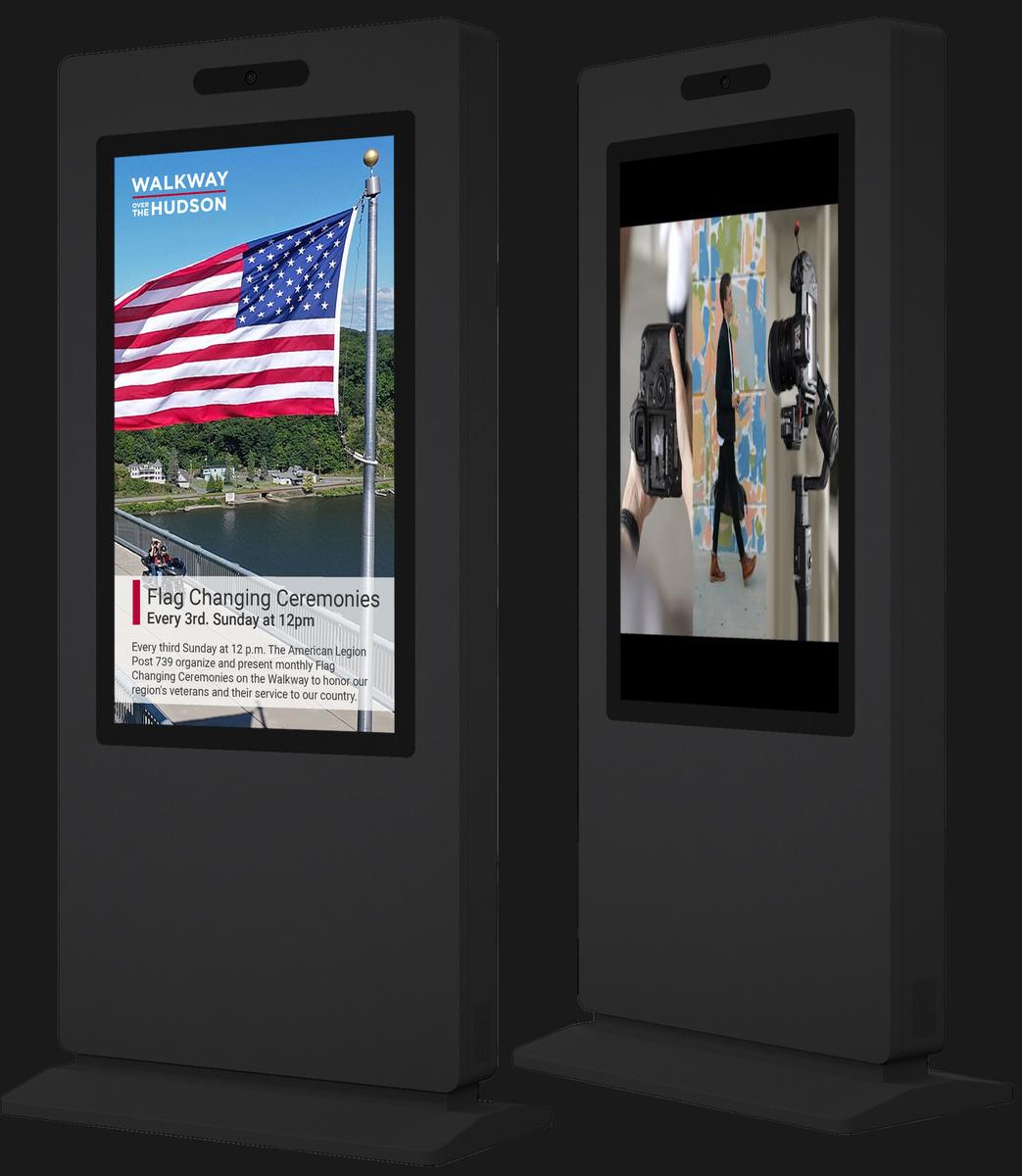 Touch Screen 55" Outdoor Display Screen V8 2 Black Series