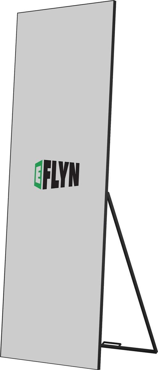 LED Display Stand – Slim Digital Signage Mockup 1