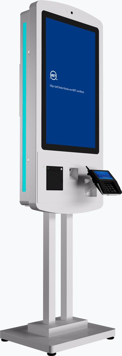Eflyn 32" Self Order Kiosks Pro Series Mockup MET