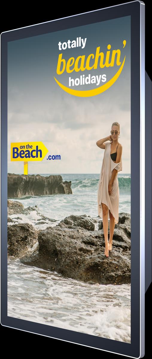 Wall Mountable Multitouch Interactive Digital Signage