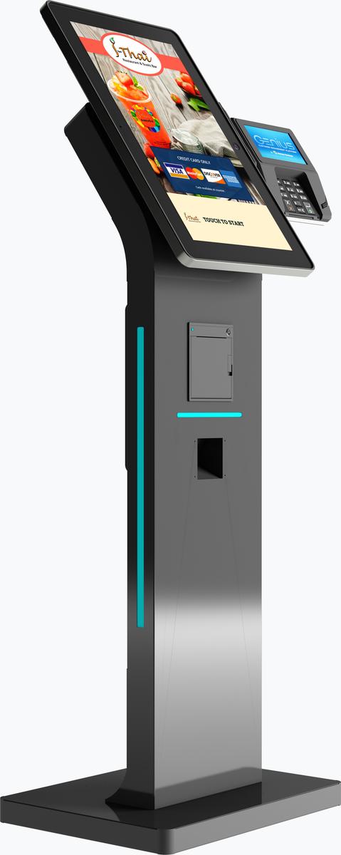 21.5 " Self Ordering Kiosk Max Series Mockup 6