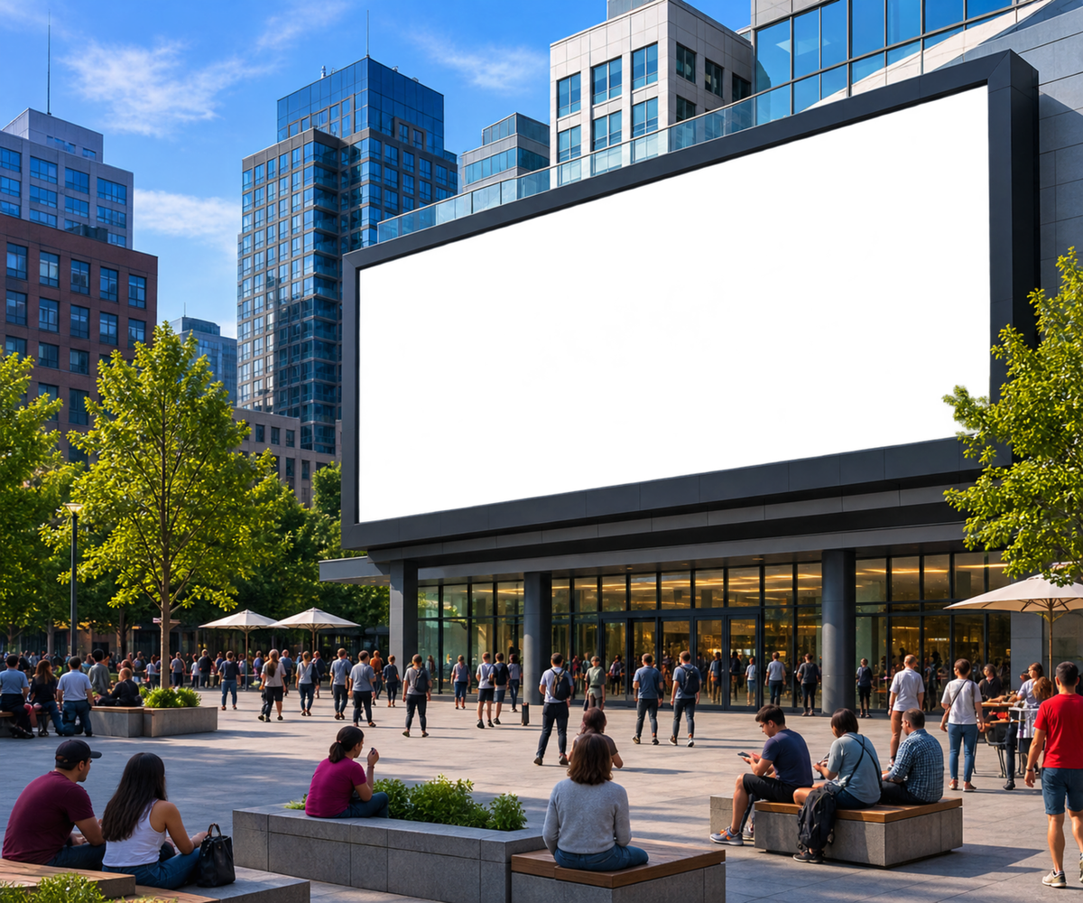 Public Plazas outdoor video wall led