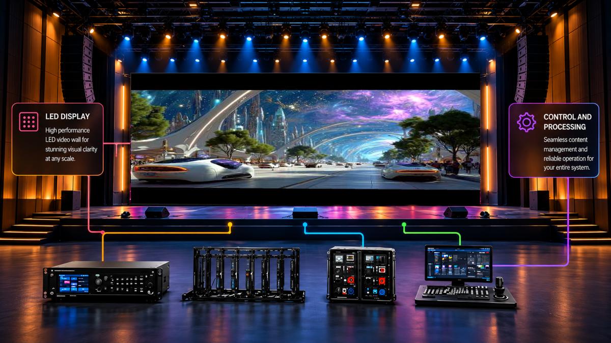 Background Venus Video Wall Led Video