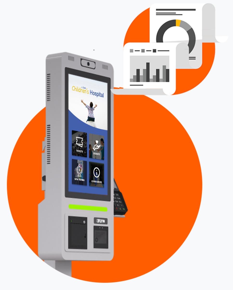 21.5" Flex Metrics and Reporting Dashboard shopease