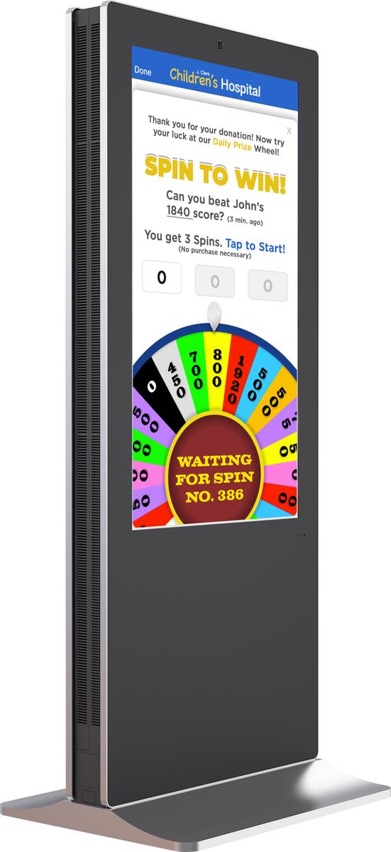 High Brightness Indoor Floor Standing Double Sided 3