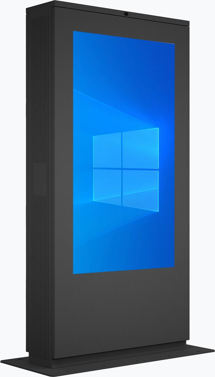 75 Double Sided High Brightness Outdoor LCD Monitor Mockup 6