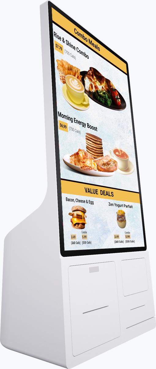 Samsung Self Checkout Kiosk KM24A Mockup 7