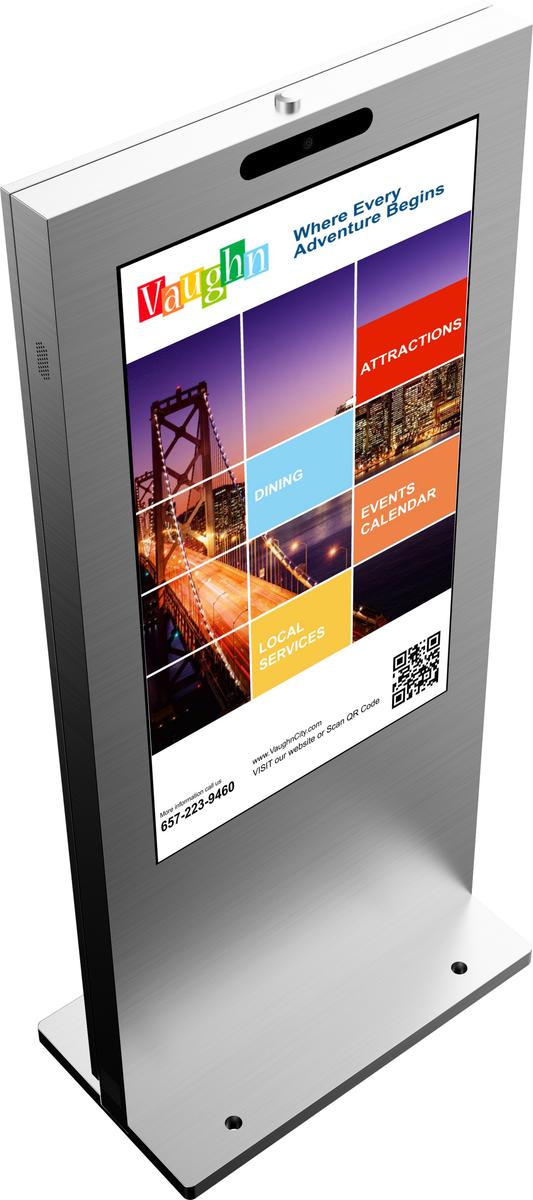 Outdoor SteelGuard 65" Touch Screen Digital Signage 2