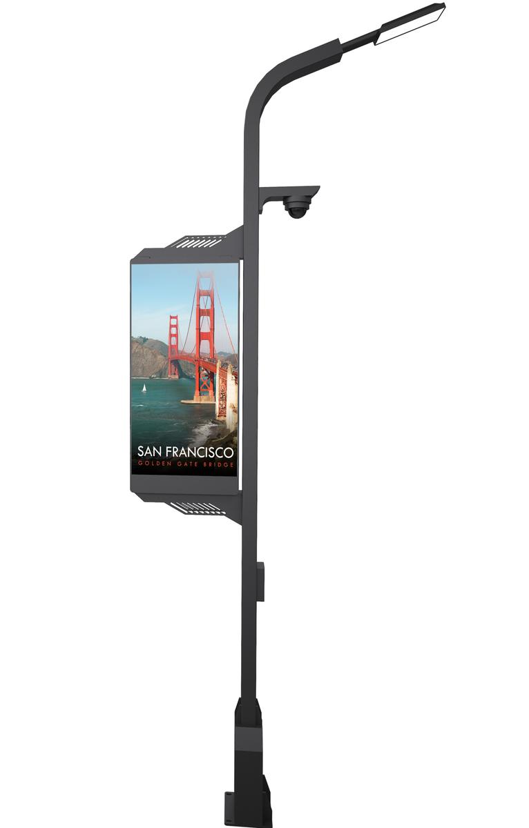 Pole Digital Signage LumiPole LED Digital Signage feature