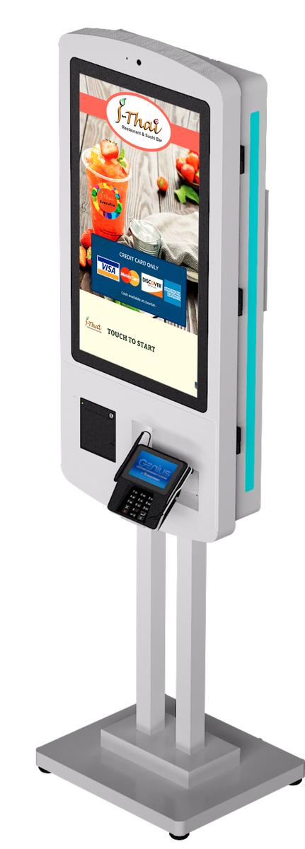 Eflyn 32" Self Order Kiosks Pro Series Mockup 6