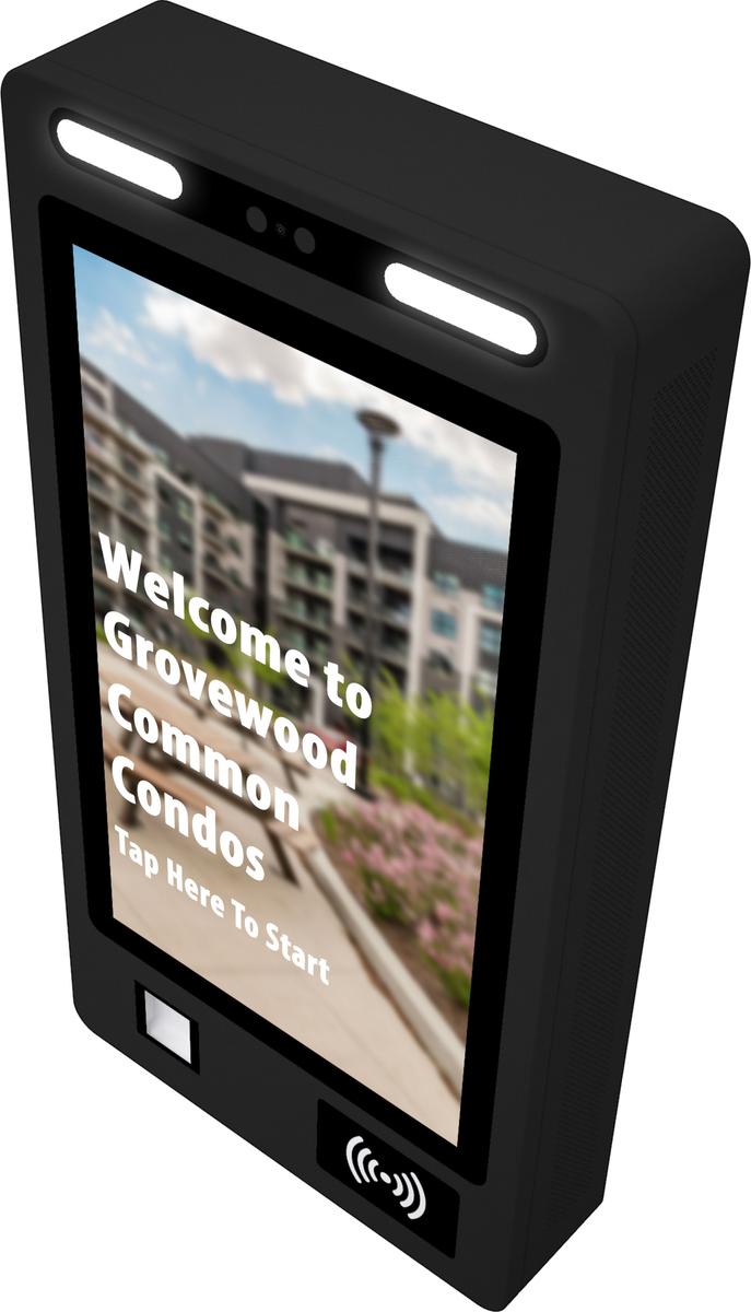 21.5" wallmount munted display mockup 5