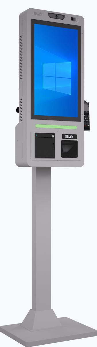 21.5" Flex QSR DONATION SHOPIFY FUNDRAISING without alert – floor standing 9
