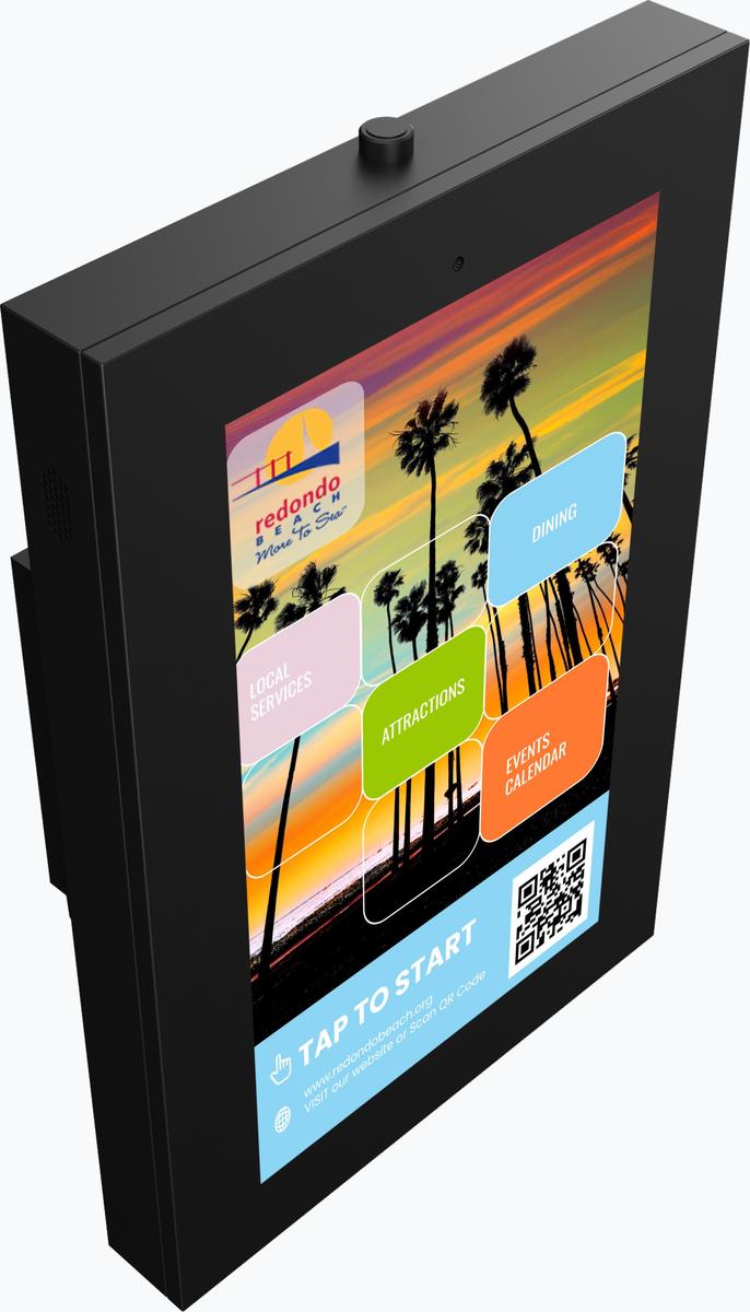 W2E43 Outdoor Wallmount Tablets 43" Touch Screen Digital Signage IP65 – 2