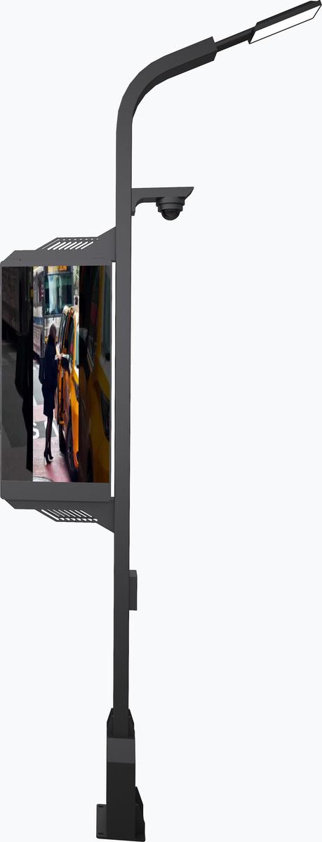 Pole Digital Signage LumiPole LED Digital Signage 6
