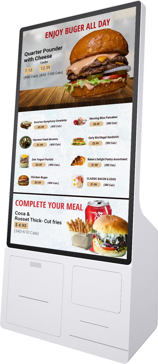 Samsung Self Checkout Kiosk Model KM24A Mockup 9
