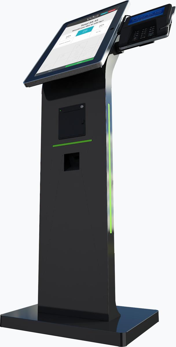 21.5 " Self Ordering Kiosk Max Series Mockup 2
