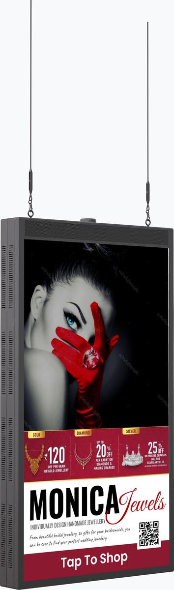 Eflyn Storefront Dual Sided Displays W Series Mockup Jan 5