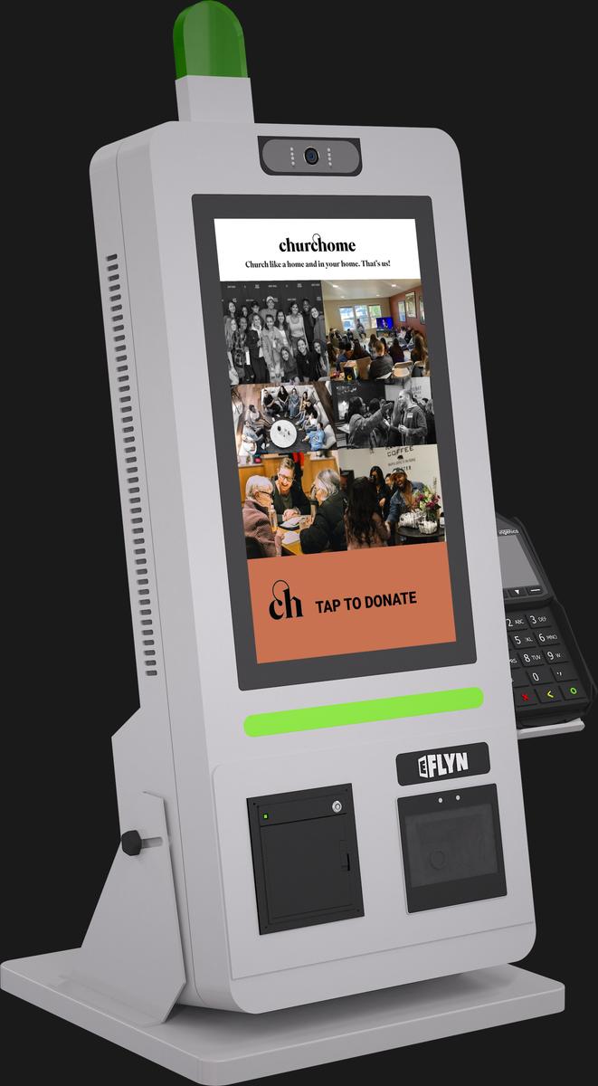 15.6" Flex QSR DONATION SHOPIFY FUNDRAISING with alert – countertop 7