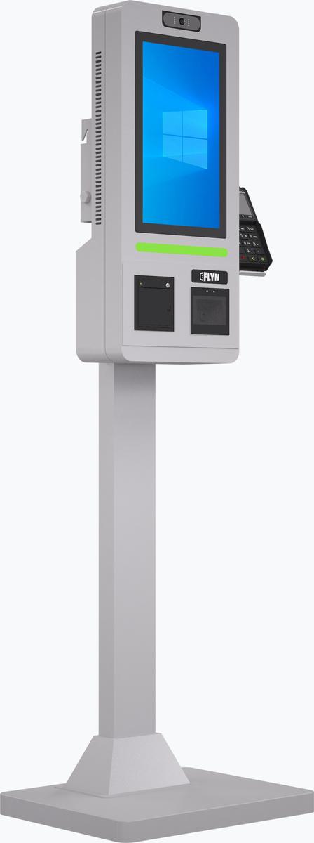 15.6" Flex QSR DONATION SHOPIFY FUNDRAISING without alert – floor standing 3