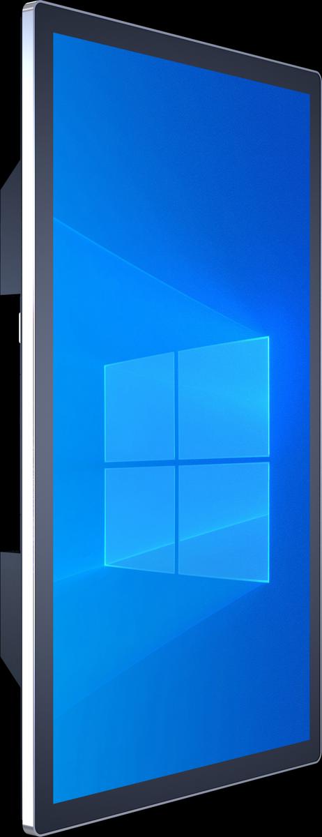 Wall Mountable Multitouch Interactive Digital Signage Mockup 2