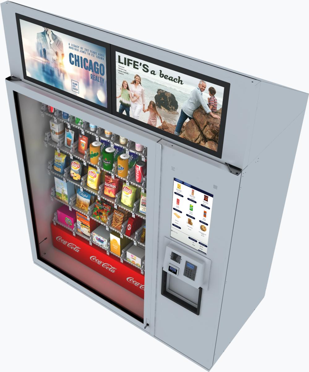 Eflyn Robomarket Smart Vending Machine Max Mockup 5