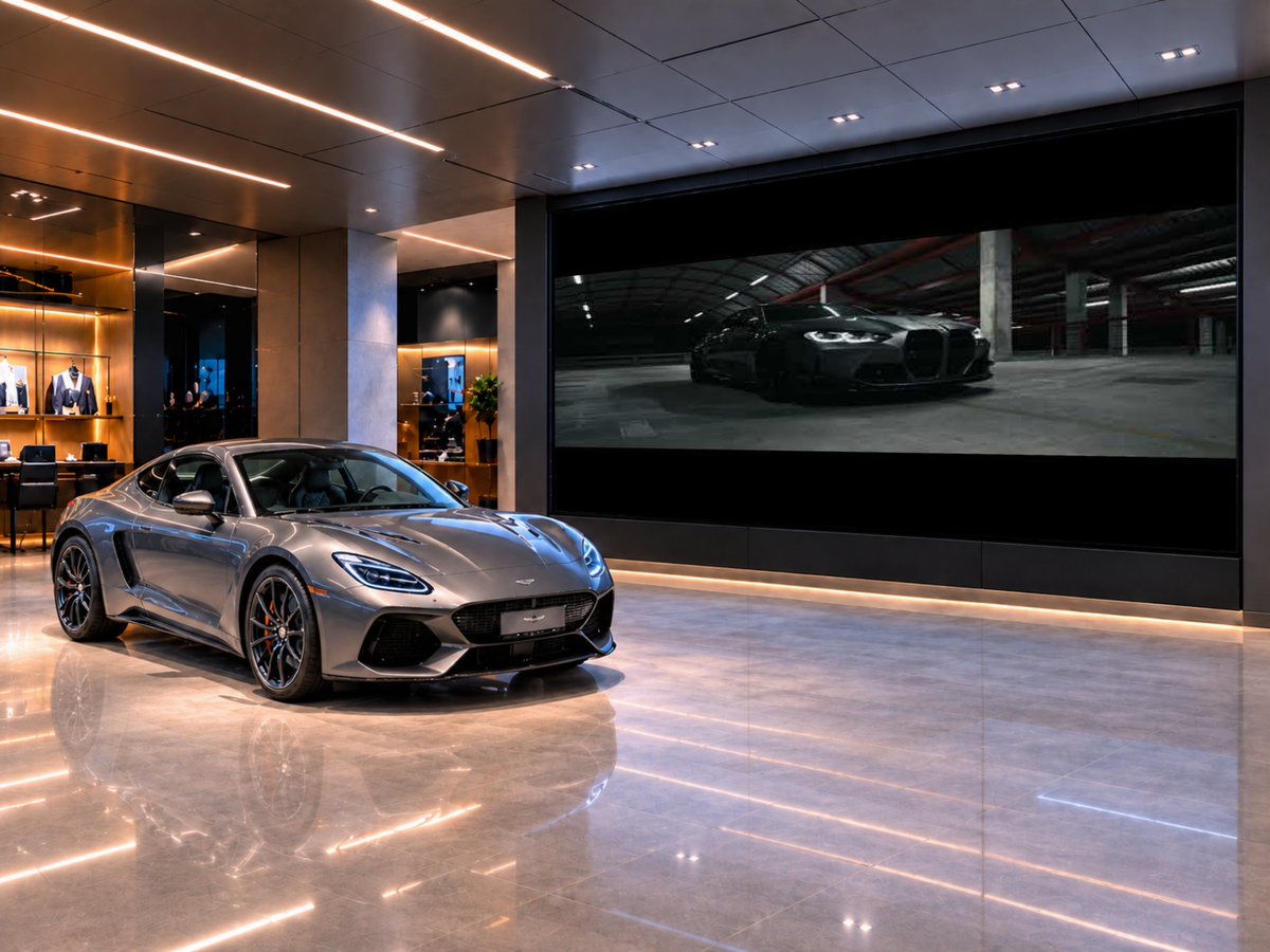 Showrooms video led