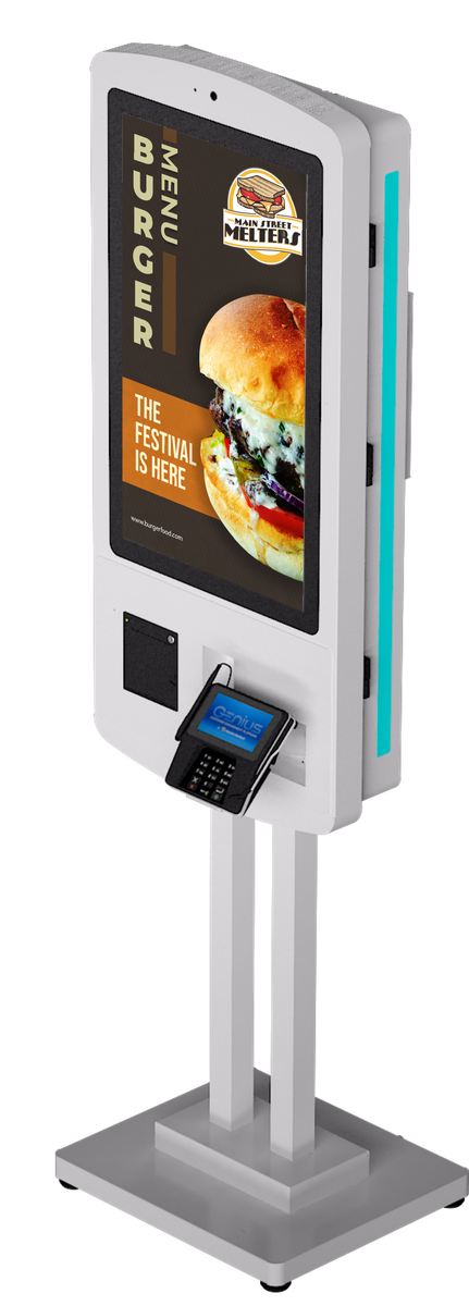 Eflyn 32" Self Order Kiosks Pro Series Mockup 2
