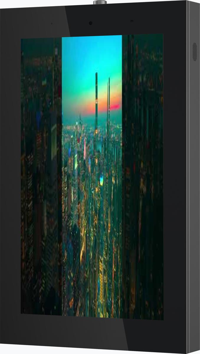 55inches Outdoor Wallmountable Digital Signage Vertical Mockup