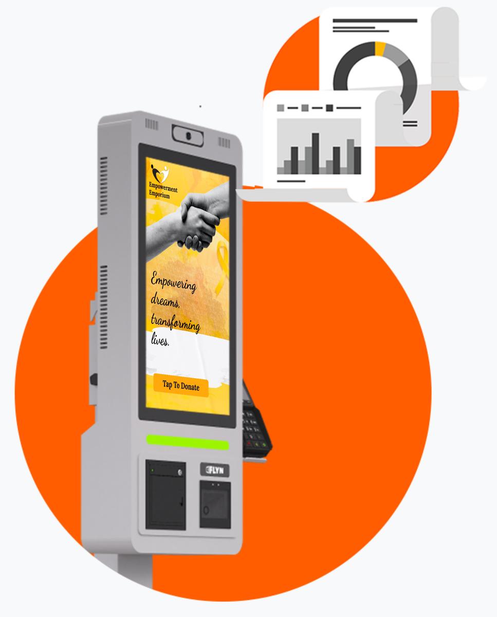 21.5" Flex Metrics and Reporting Dashboard shopease