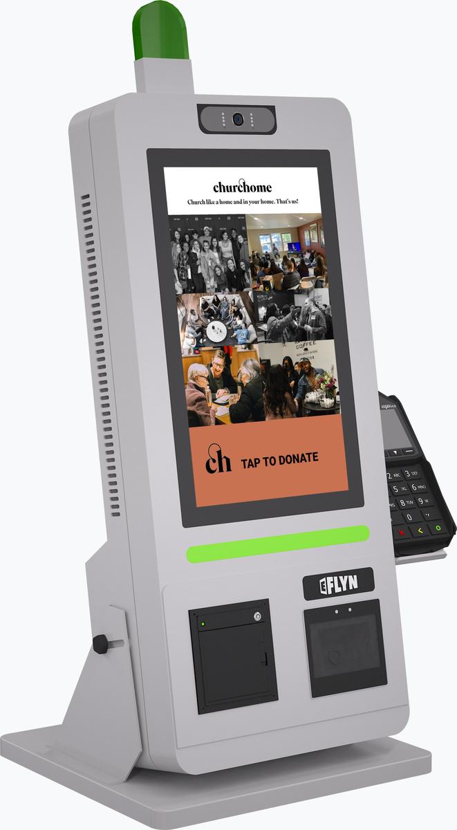 15.6" Flex QSR DONATION SHOPIFY FUNDRAISING with alert – countertop 7