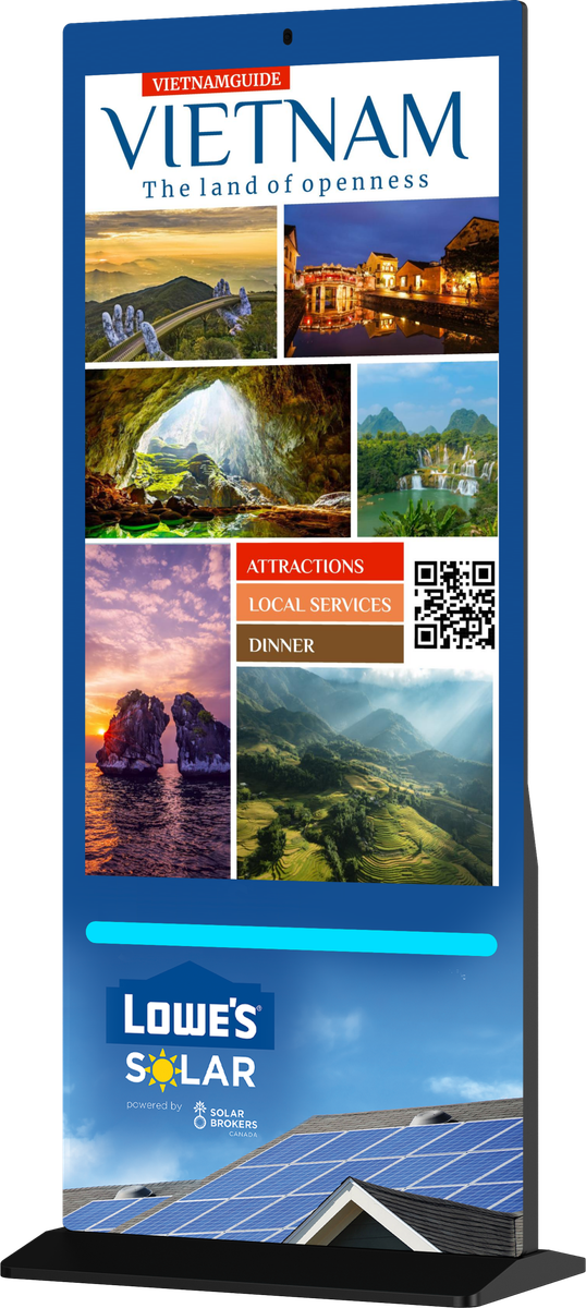Eflyn I-Series Floor-Standing Digital Signage 2026 Vinyl