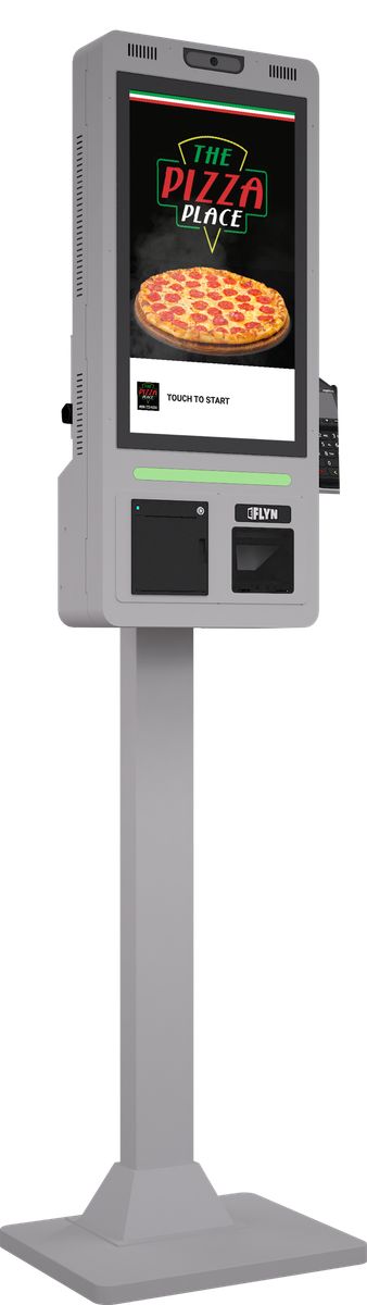 21.5" Flex QSR DONATION SHOPIFY FUNDRAISING without alert – floor standing 9