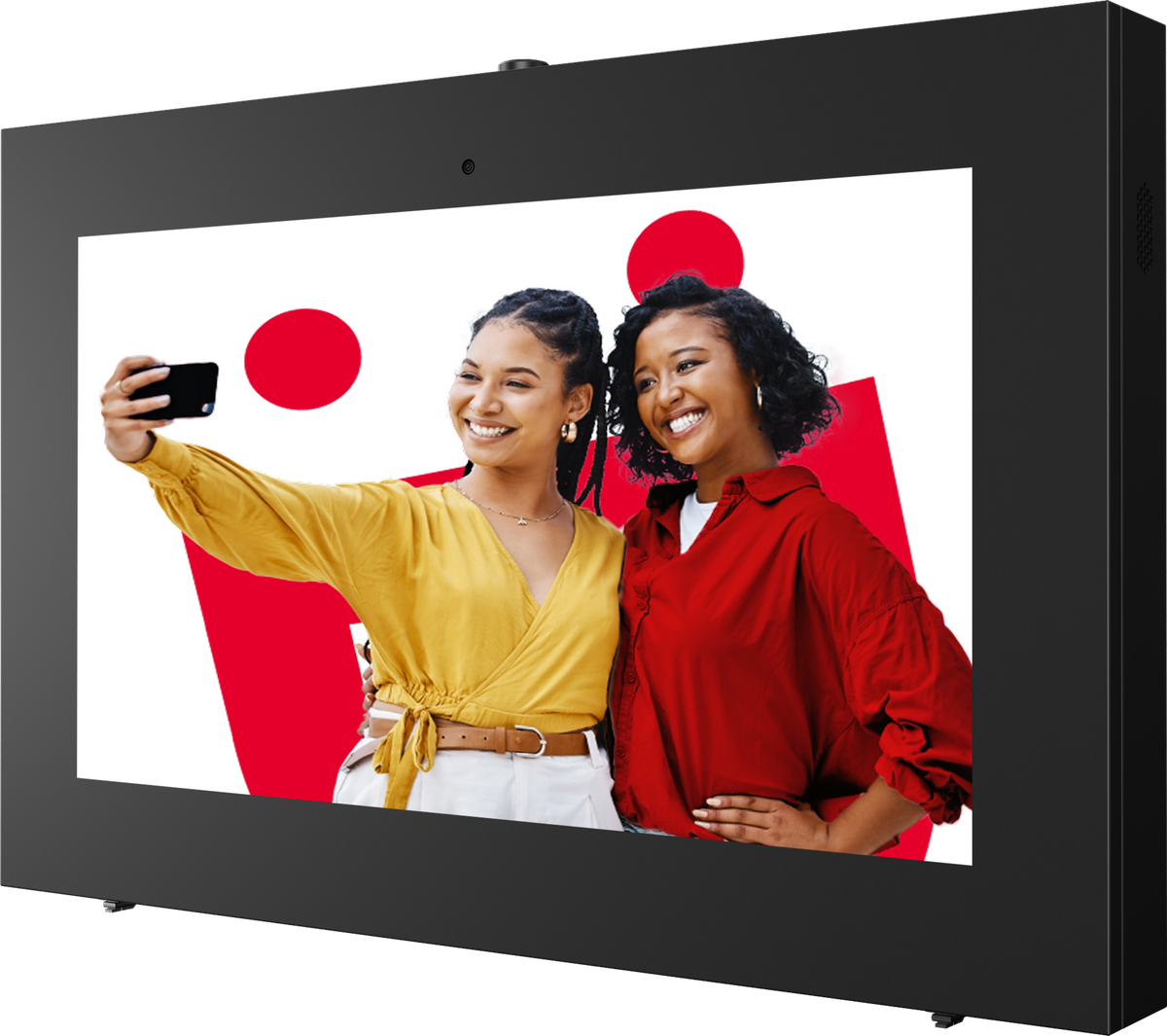 W2E43 Outdoor Wallmount Tablets 43? Touch Screen Digital Signage IP65 – 7