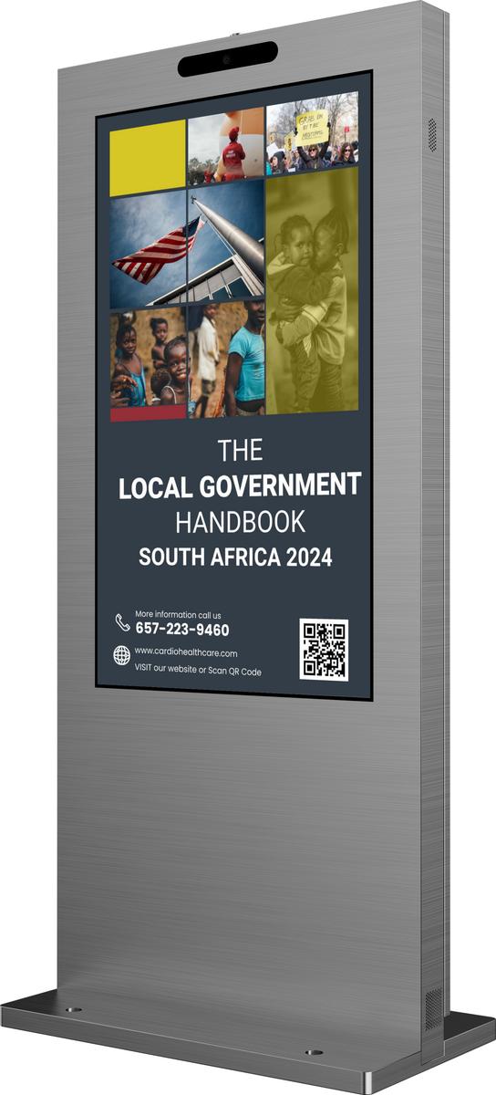 Outdoor SteelGuard 65" Touch Screen Digital Signage 3