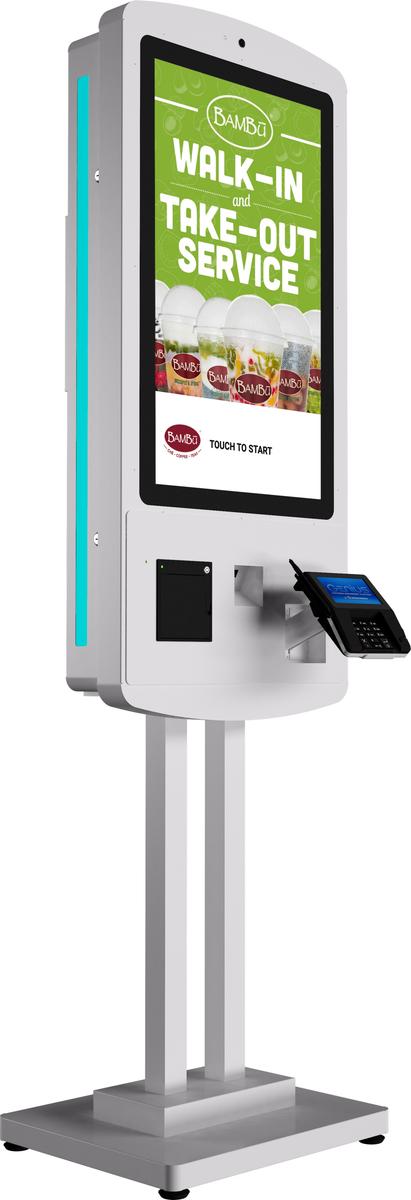 Eflyn 32" Self Order Kiosks Pro Series Mockup MET