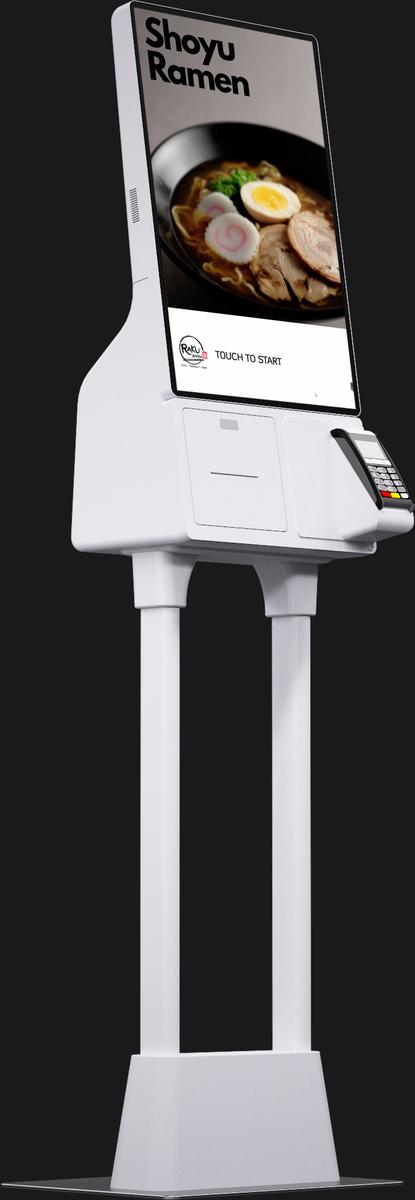 Samsung Self Checkout Kiosk Model KM24A Mockup1