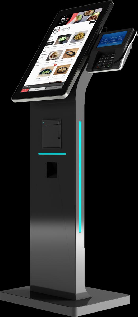 21.5 " Self Ordering Kiosk Max Series Mockup 14