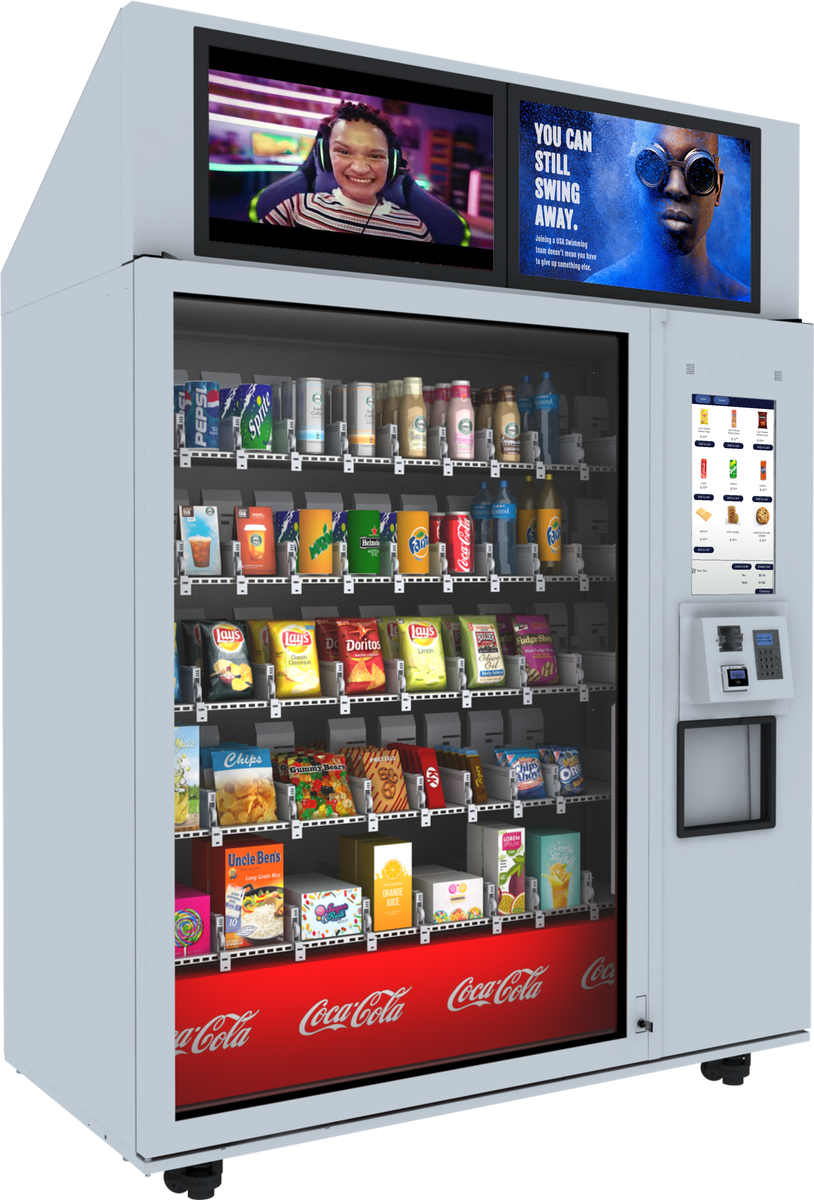 Eflyn Robomarket Smart Vending Machine Max Mockup 3