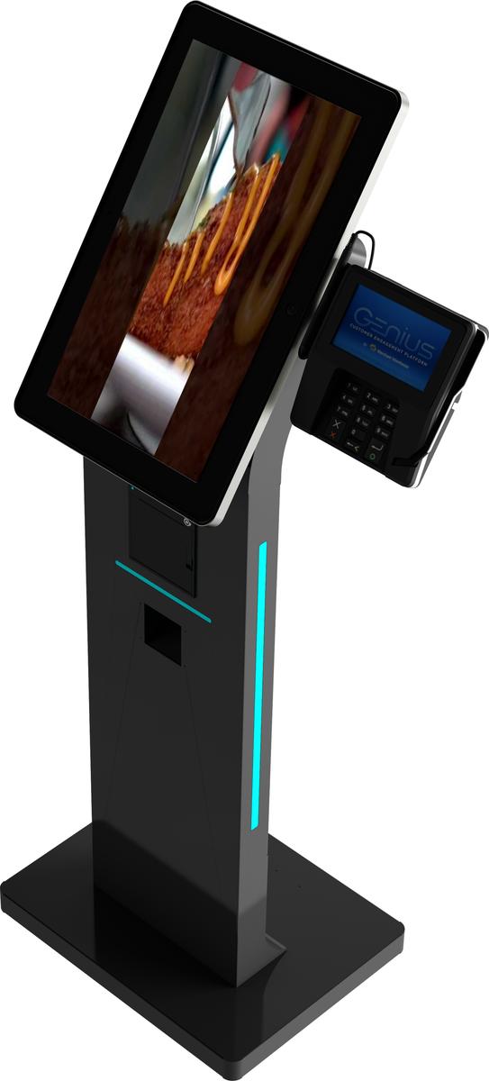 21.5 " Self Ordering Kiosk Max Series Mockup 5
