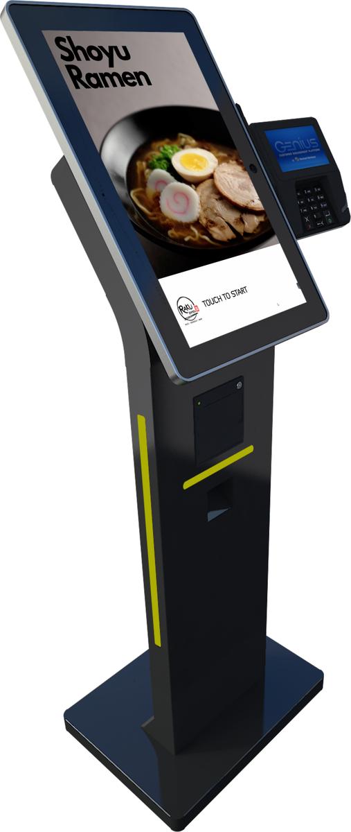 21.5 " Self Ordering Kiosk Max Series Mockup 66