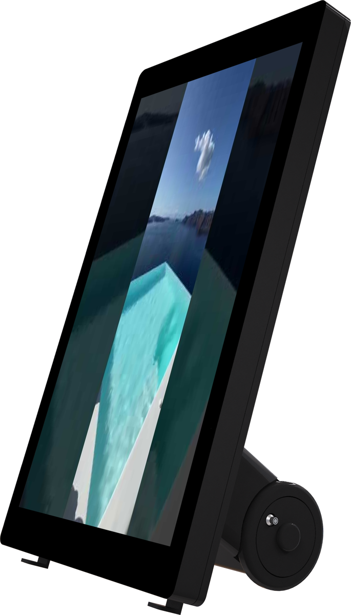 5 Rigel-M Series 43" Portable Outdoor Digital Display A-Board Pro Pavement Signage
