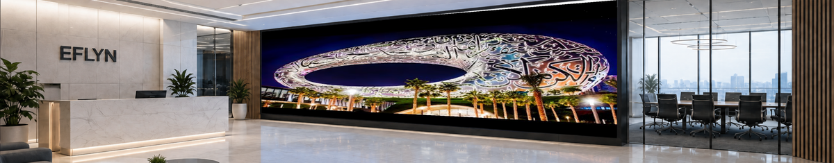 LED video wall background