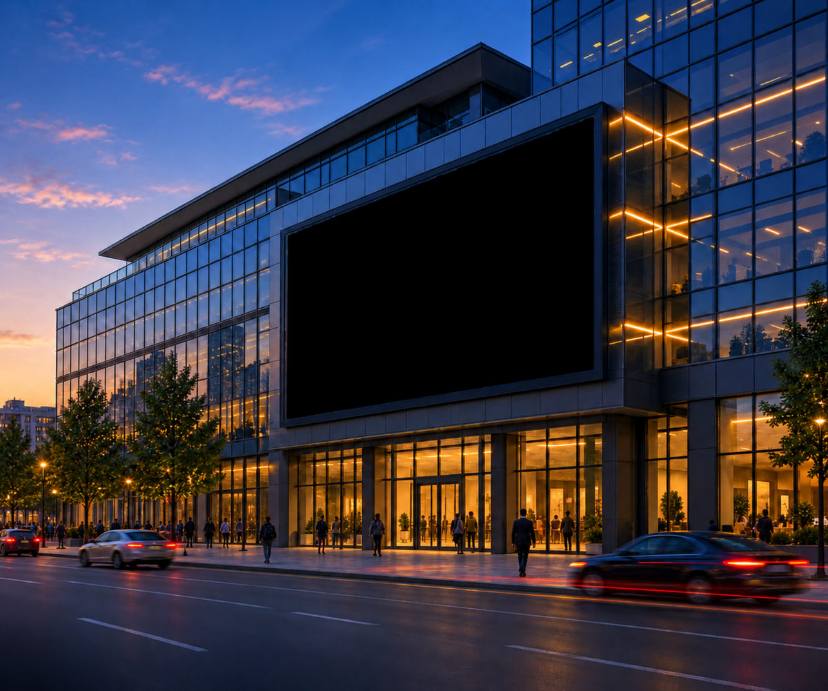Building Facades outdoor video wall led