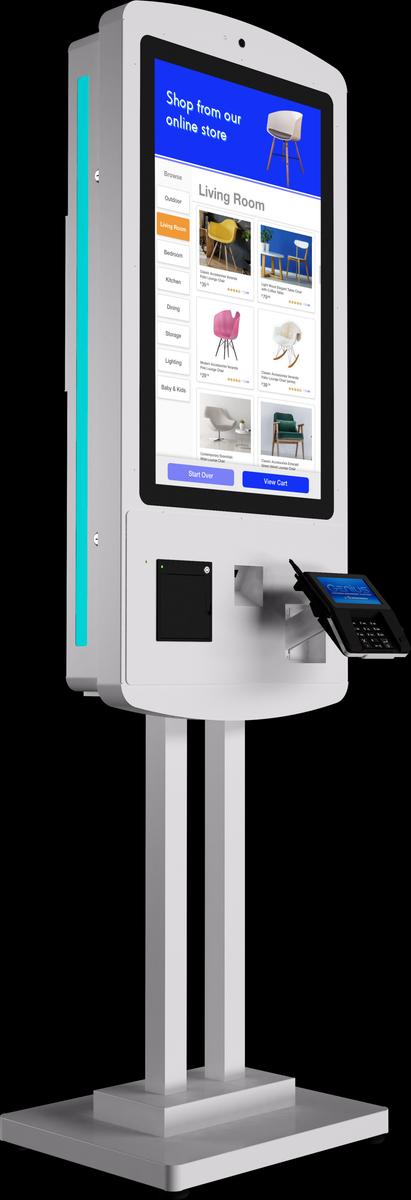 Eflyn 32" Self Order Kiosks Pro Series Mockup 5