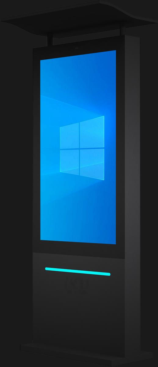 55" Outdoor Drive Thru Digital Menu Board D1 Series Single Screen mockup1