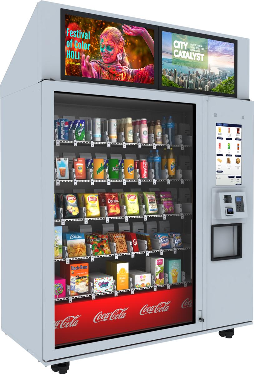 Eflyn Robomarket Smart Vending Machine Max Mockup 3