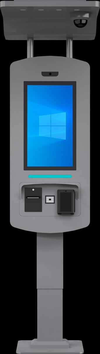 21.5" Outdoor self order kiosk June 2025