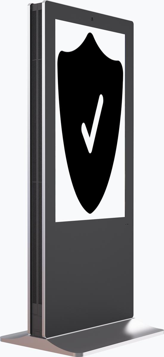 High Brightness Indoor Floor Standing Double Sided 3