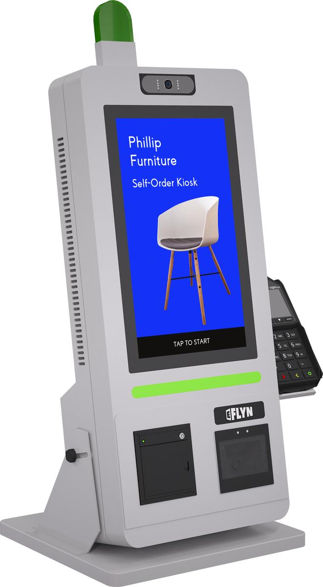 15.6" Flex QSR DONATION SHOPIFY FUNDRAISING with alert – countertop 7